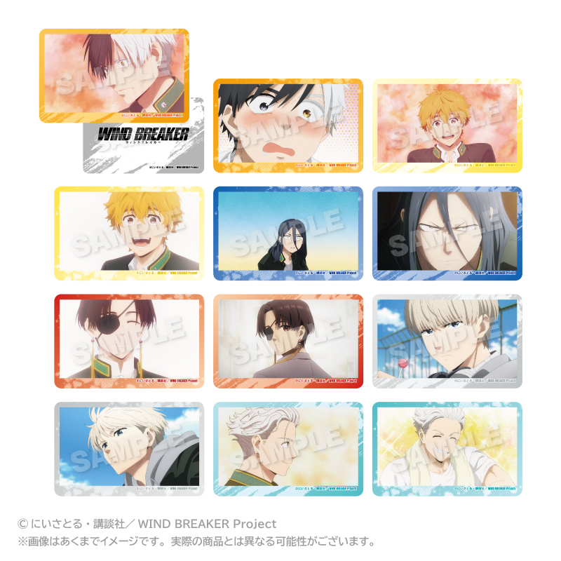 【ステラノーツ】WIND BREAKER トレーディングメモリーズオーロラカード 1BOX入数：12