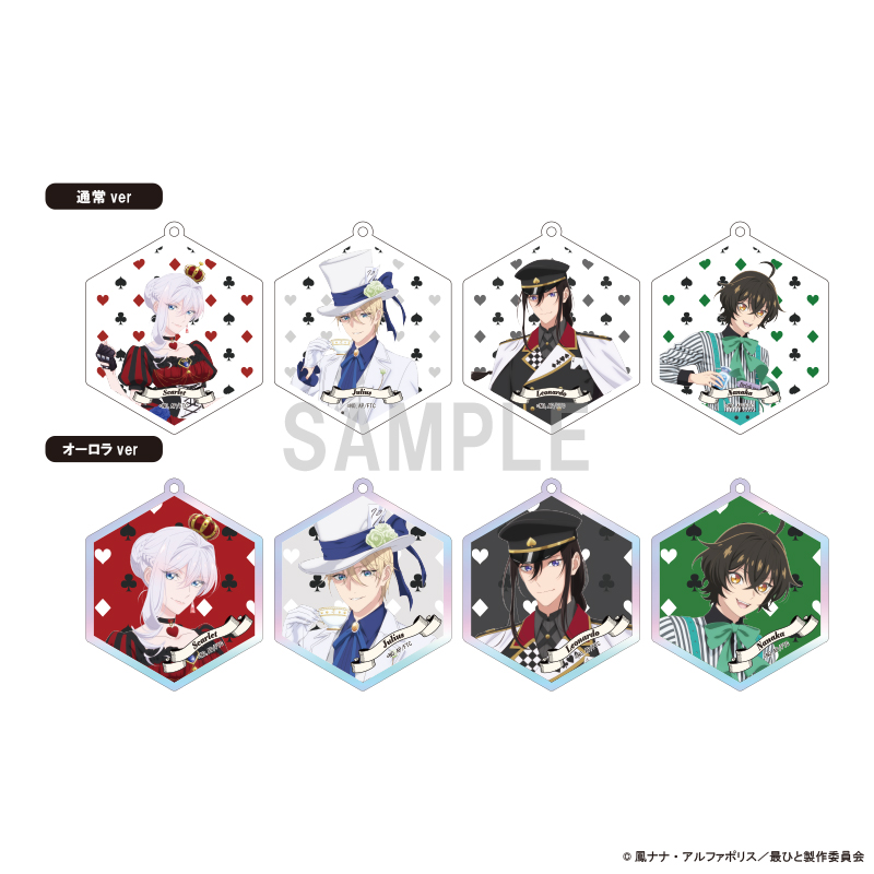 【シーワン】最後にひとつだけお願いしてもよろしいでしょうか アクリルキーホルダーコレクション アリスモチーフver 1pcs 1BOX入数：8