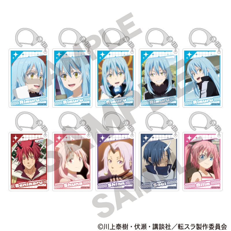 【クラックス】転生したらスライムだった件 トレーディングアクリルキーホルダー 1BOX入数：10