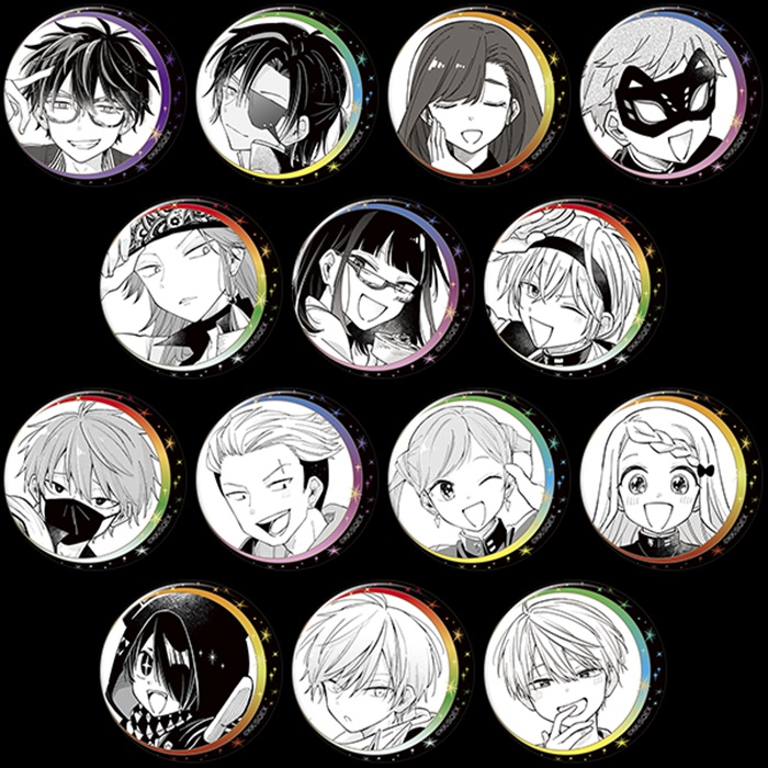 【ムービック】先生！僕たちが世界を滅ぼします。 キャラバッジコレクション 1BOX入数：14