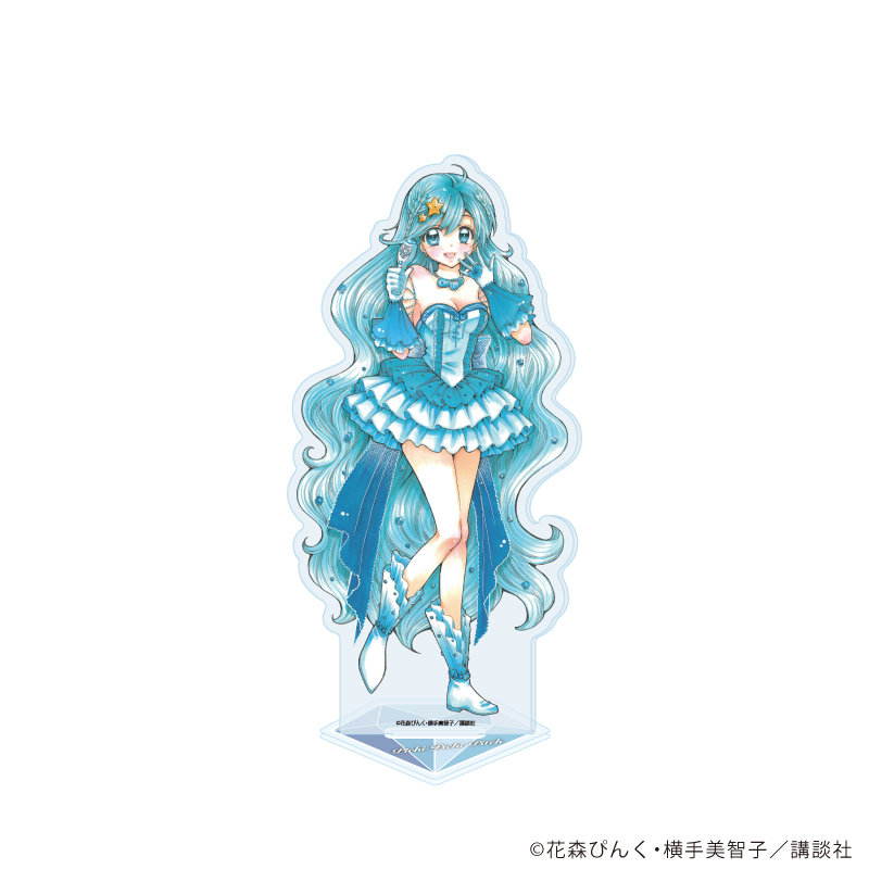 【A3】アクリルスタンド「マーメイドメロディーぴちぴちピッチ」17/波音 アイドル衣装ver.（描き下ろしイラスト）