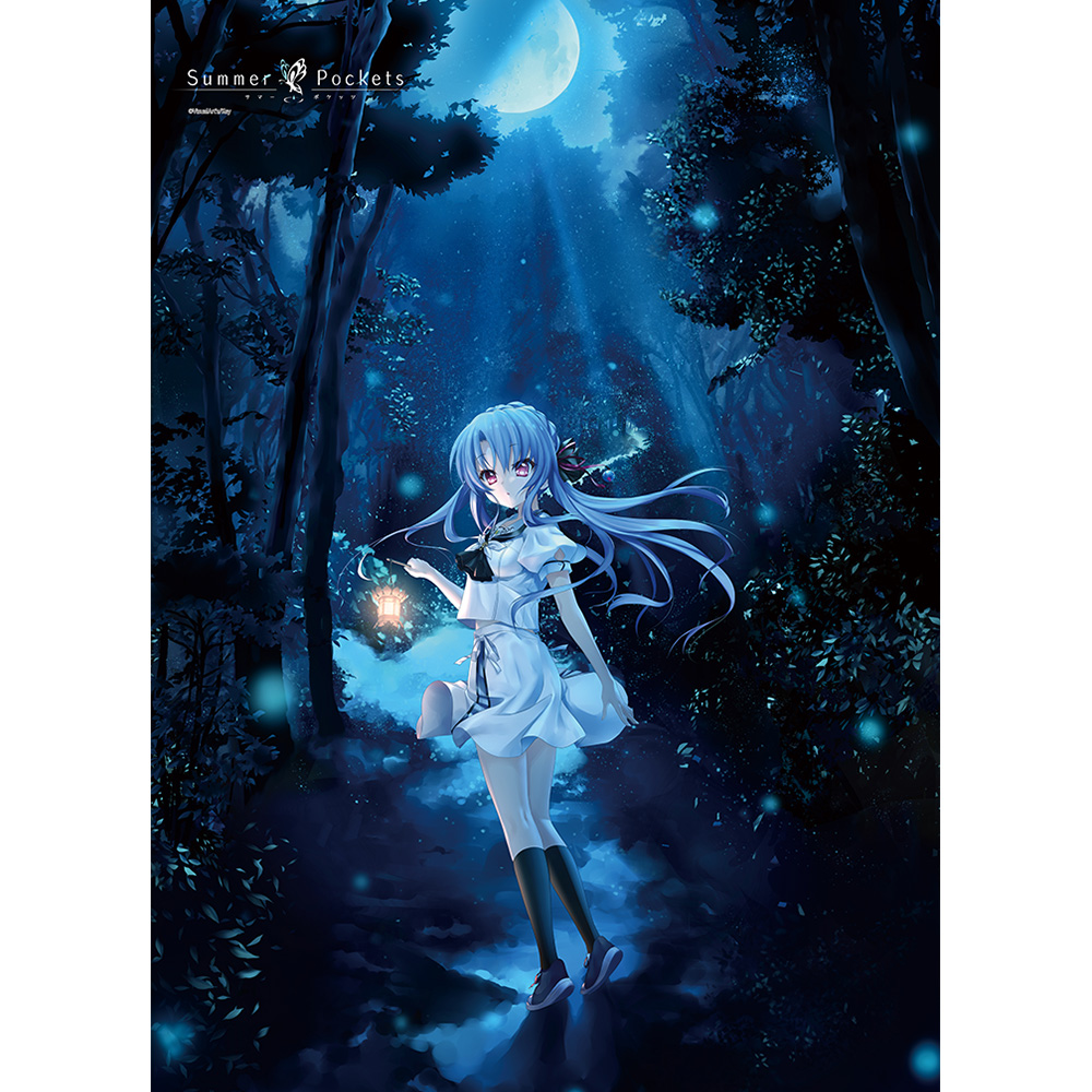 【カーテン魂】Summer Pockets B2タペストリー （空門蒼）