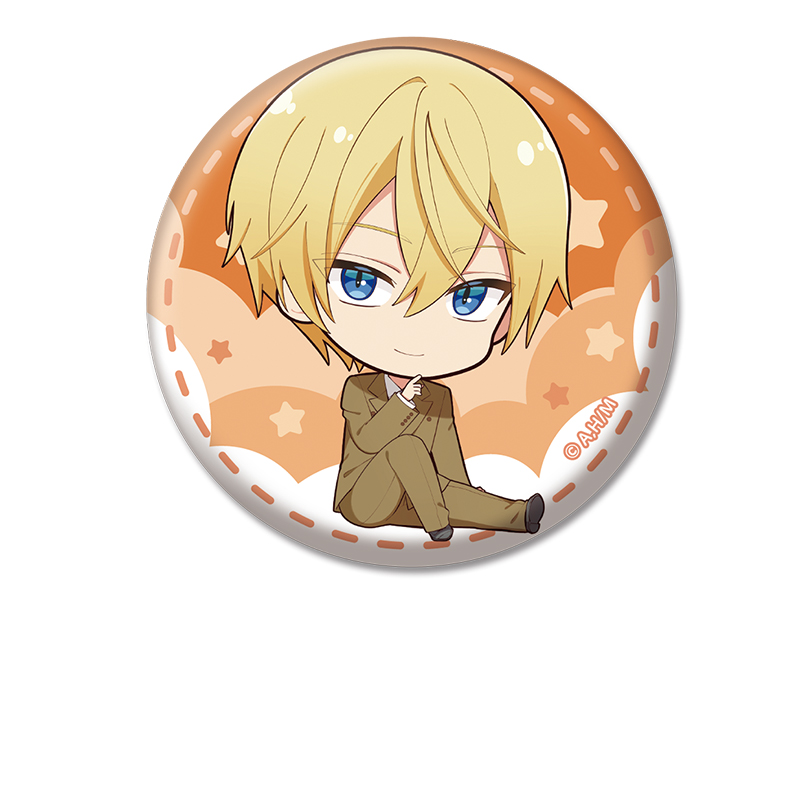 【ペンギンパレード】機械じかけのマリー ぺたん娘缶バッジ アーサーA