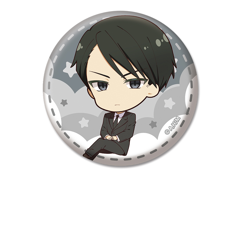 【ペンギンパレード】機械じかけのマリー ぺたん娘缶バッジ ロイ