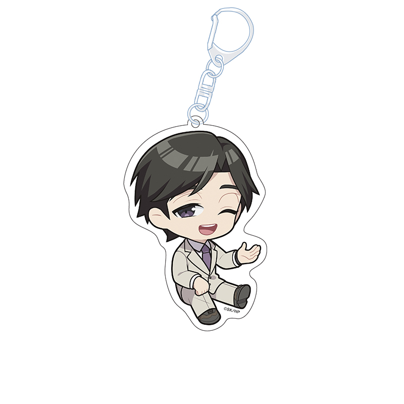 【ペンギンパレード】忍者と極道 ぺたん娘アクリルキーホルダー 輝村極道