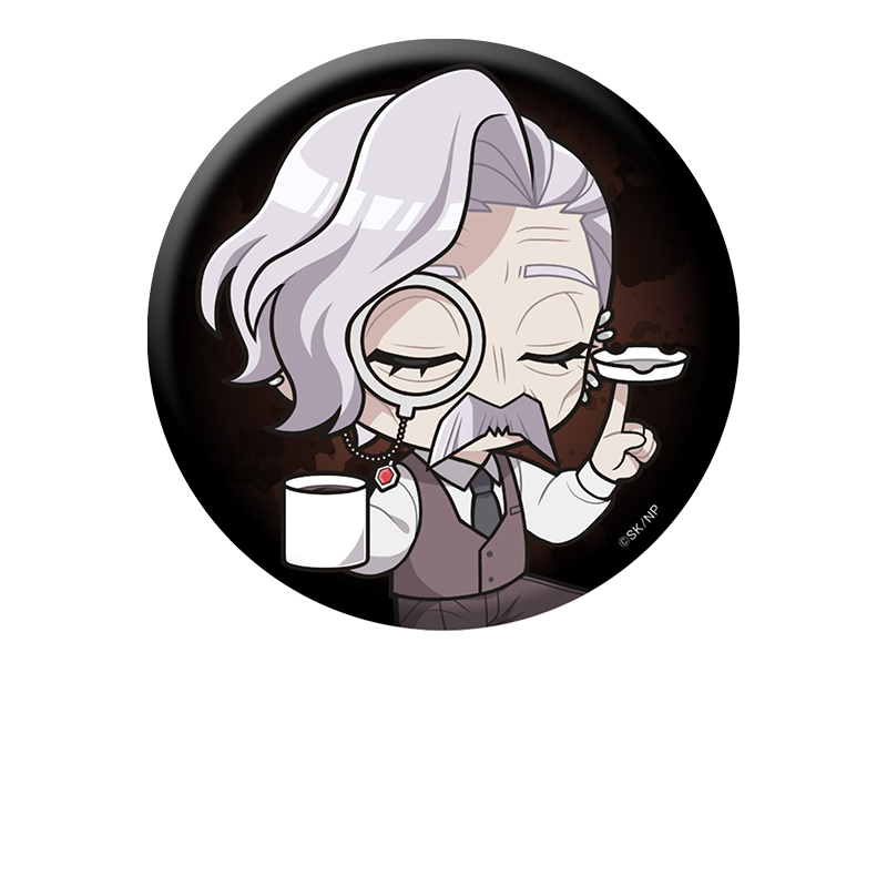 【ペンギンパレード】忍者と極道 ぺたん娘缶バッジ 璃刃壊左