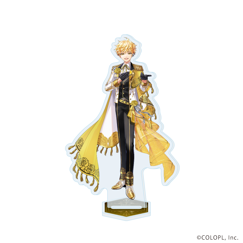 【A3】アクリルスタンド「クイズRPG 魔法使いと黒猫のウィズ」02/アイドルωクラウンズ アポロニオ（描き下ろしイラスト）