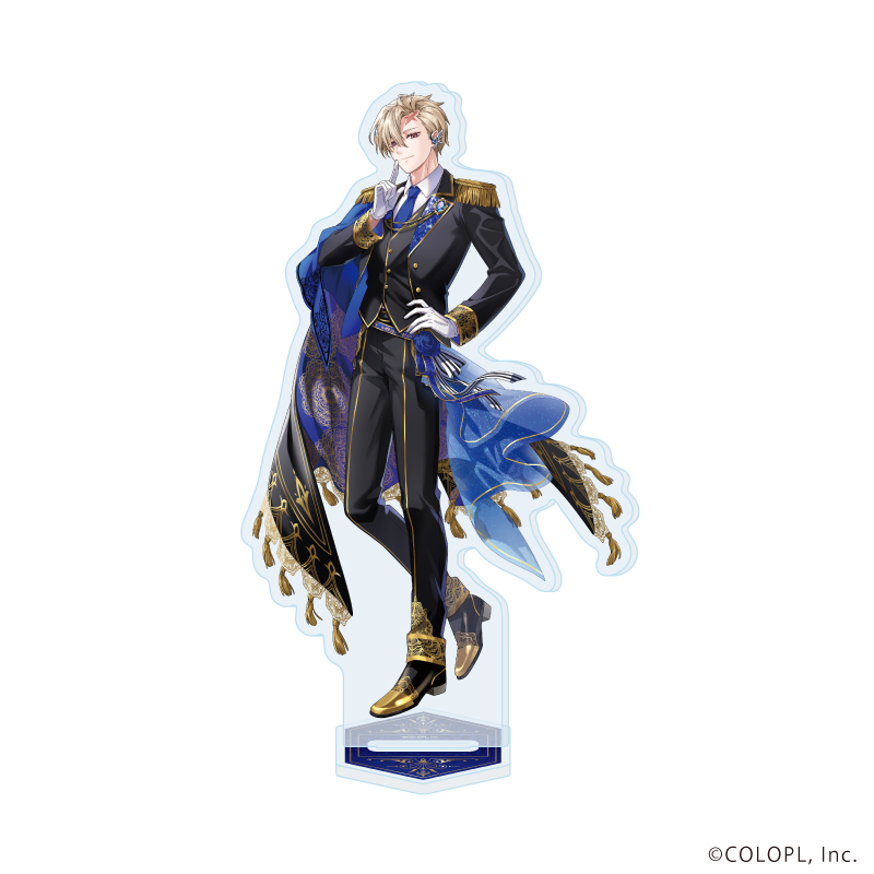 【A3】アクリルスタンド「クイズRPG 魔法使いと黒猫のウィズ」03/アイドルωクラウンズ ヴィレス（描き下ろしイラスト）