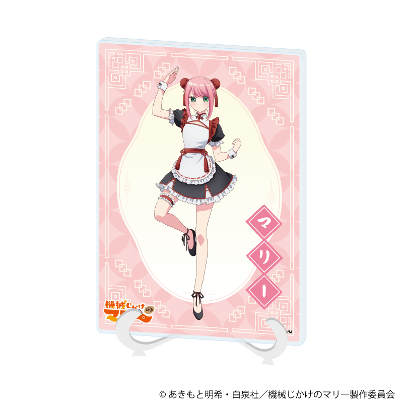 【A3】アクリルアートボード（A5サイズ）「TVアニメ『機械じかけのマリー』」01/マリー（描き下ろしイラスト）