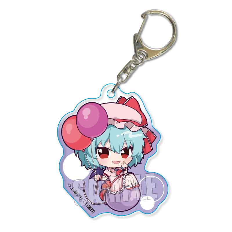 【ベルハウス】ぷかっしゅアクリルキーホルダー 東方Project/レミリア・スカーレット バルーンver. 