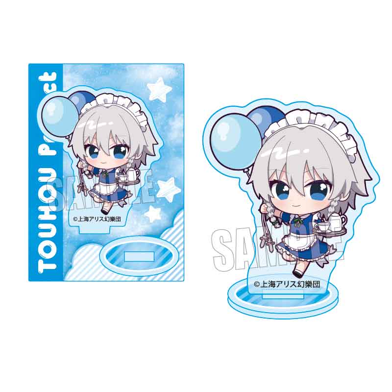 【ベルハウス】ぷかっしゅミニスタンド 東方Project/十六夜 咲夜 バルーンver.
