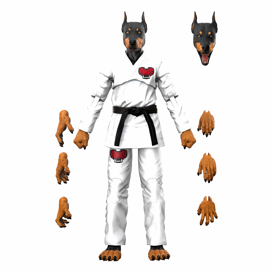 【ZOO JITSU FIGHTERS】DRAVEN ドーベルマン - 白道着