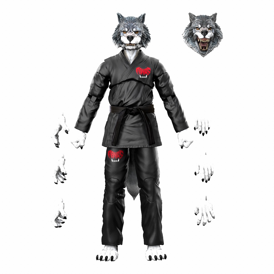 【ZOO JITSU FIGHTERS】WHISTLER 狼 - 黒道着