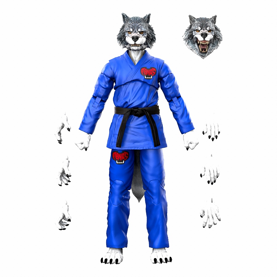 【ZOO JITSU FIGHTERS】WHISTLER 狼 - 青道着