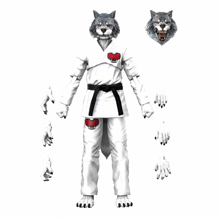 【ZOO JITSU FIGHTERS】WHISTLER 狼 - 白道着
