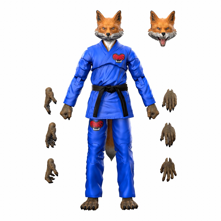 【ZOO JITSU FIGHTERS】FLICKER きつね - 青道着