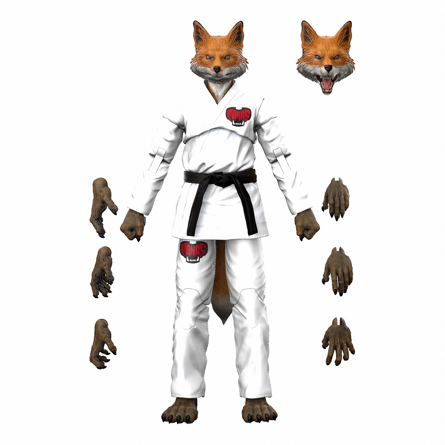 【ZOO JITSU FIGHTERS】FLICKER きつね - 白道着