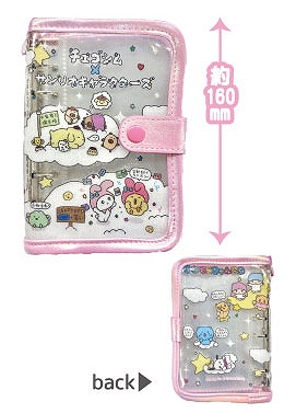 【ティー・シー・ピー】チェゴシム×サンリオキャラクターズ シールバインダー ピンク