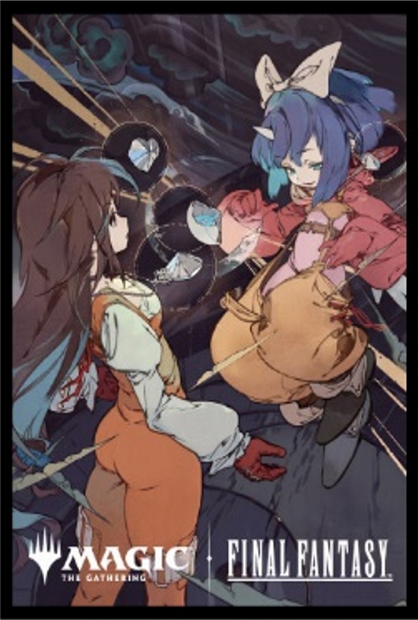 【エンスカイ】『マジック：ザ・ギャザリングーーFINAL FANTASY』プレイヤーズカードスリーブMFS-59 ｢木版画｣ボーダーレス版《封印の宝珠》