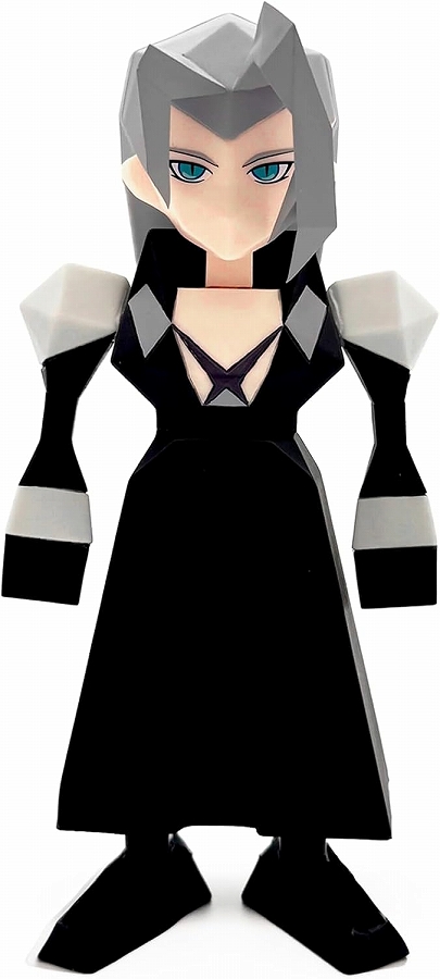 【スクウェア・エニックス】ファイナルファンタジーVII ポリゴンソフビ セフィロス