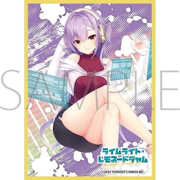 【ムービック】きゃらスリーブコレクション マットシリーズ ライムライト・レモネードジャム 茶園那優花（MT2294）