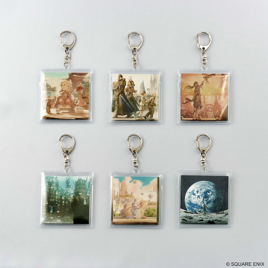 【スクウェア・エニックス】ファイナルファンタジーXIV ミュージックコレクションキーチェーン バイナルシリーズ Vol. 1 1BOX入数：6