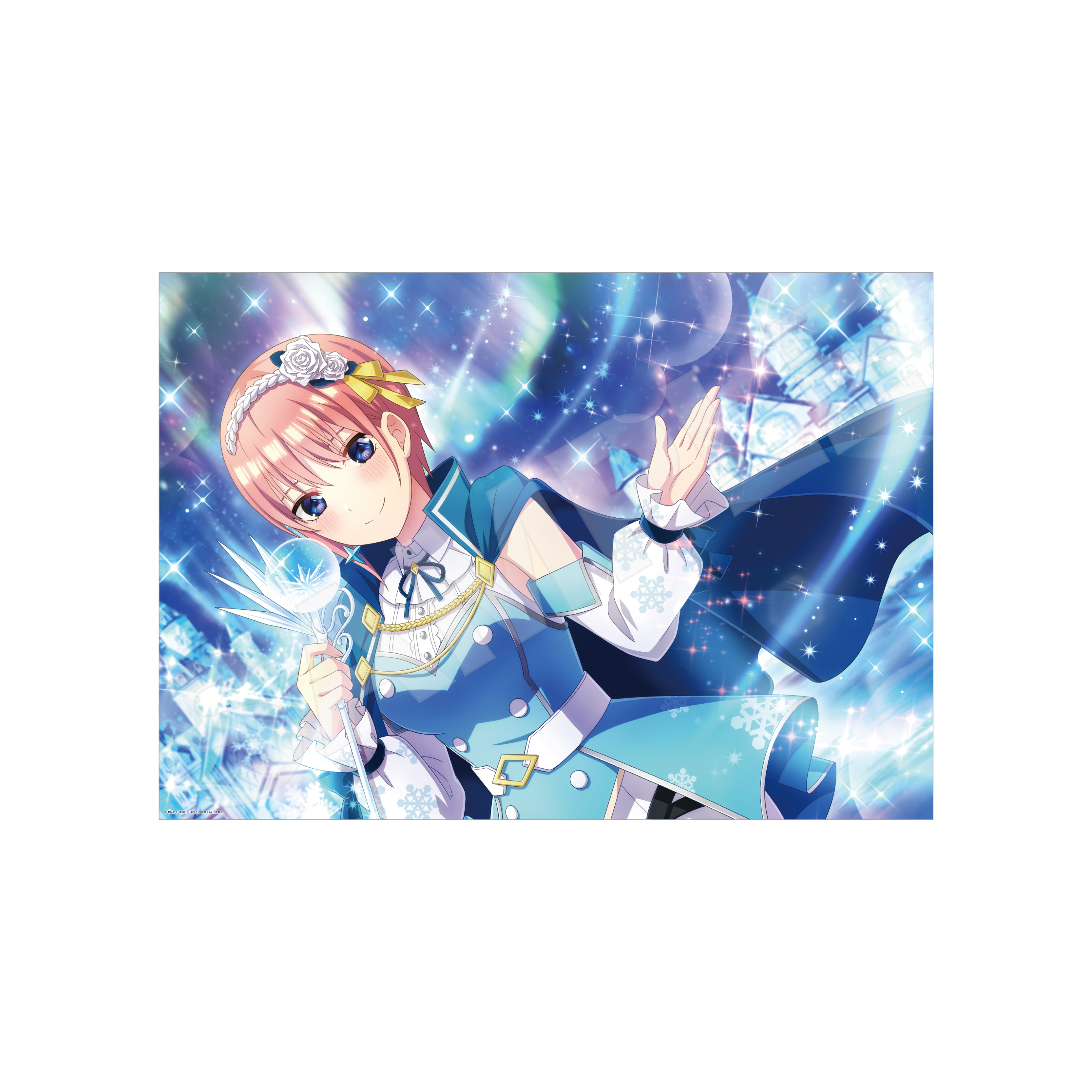 【CS.FRONT】五等分の花嫁 五つ子ちゃんはパズルを五等分できない。 A3クリアポスター /01 一花