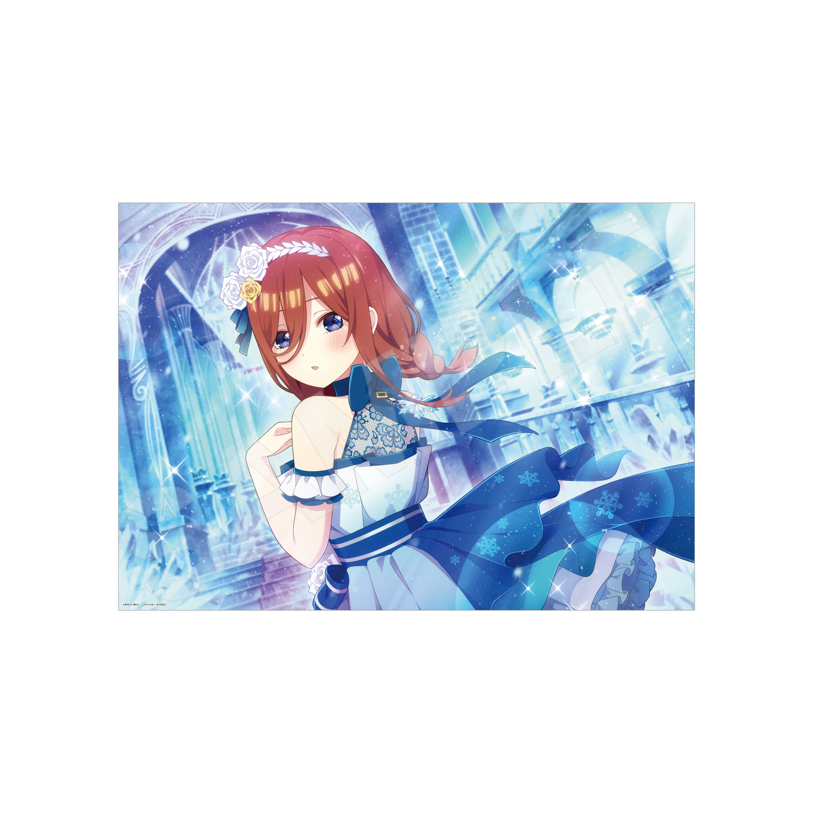 【CS.FRONT】五等分の花嫁 五つ子ちゃんはパズルを五等分できない。 A3クリアポスター /03 三玖