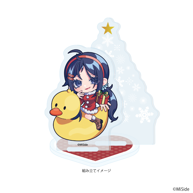 【A3】アクリルスタンドプレート「MiSide ： ミサイド」01/狂ったミタA クリスマスver.（ミニキャライラスト）