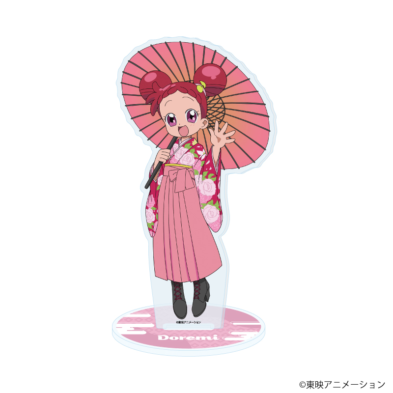 【A3】アクリルスタンド「おジャ魔女どれみドッカ～ン！」47/春風どれみ 袴・番傘ver.（描き下ろしイラスト）
