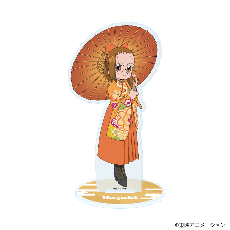 【A3】アクリルスタンド「おジャ魔女どれみドッカ～ン！」48/藤原はづき 袴・番傘ver.（描き下ろしイラスト）