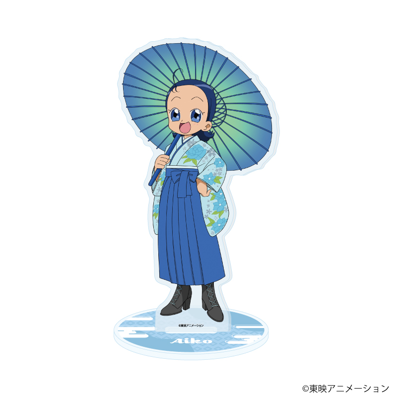 【A3】アクリルスタンド「おジャ魔女どれみドッカ～ン！」49/妹尾あいこ 袴・番傘ver.（描き下ろしイラスト）