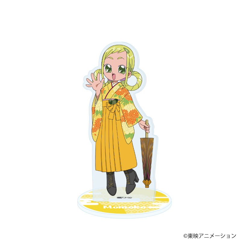 【A3】アクリルスタンド「おジャ魔女どれみドッカ～ン！」51/飛鳥ももこ 袴・番傘ver.（描き下ろしイラスト）