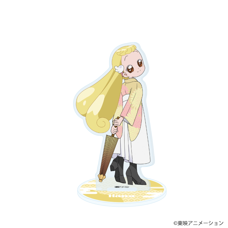 【A3】アクリルスタンド「おジャ魔女どれみドッカ～ン！」53/ハナ 袴・番傘ver.（描き下ろしイラスト）