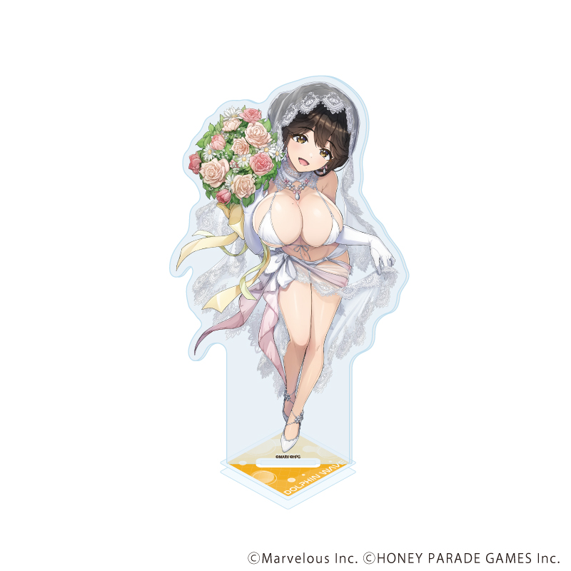 【A3】アクリルスタンド「ドルフィンウェーブ」77/山葉由芽（公式イラスト）