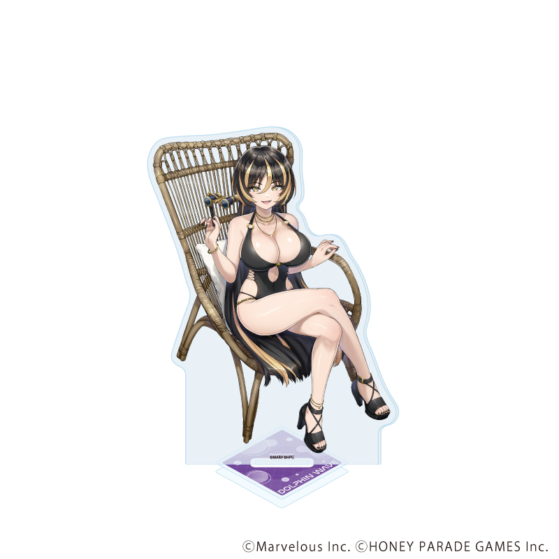 【A3】アクリルスタンド「ドルフィンウェーブ」84/アマデア・ウォルファ（公式イラスト）