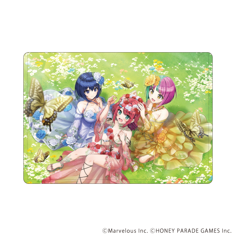 【A3】キャラクリアケース「ドルフィンウェーブ」09/憧れの花冠（公式イラスト）