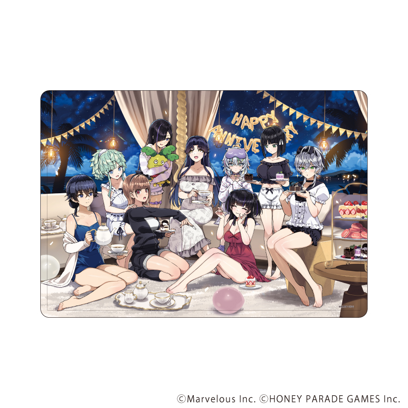 【A3】キャラクリアケース「ドルフィンウェーブ」10/祝！2.5 Anniversary！！（公式イラスト）