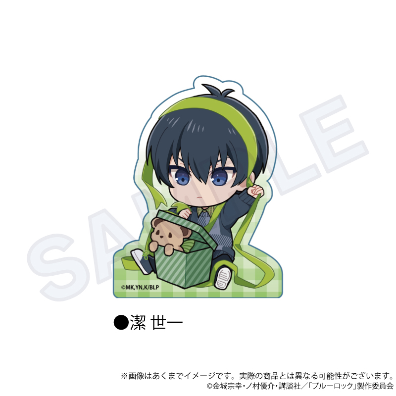 【Y Line】ブルーロック アクリルブロック プレゼントリボンver. 潔 世一