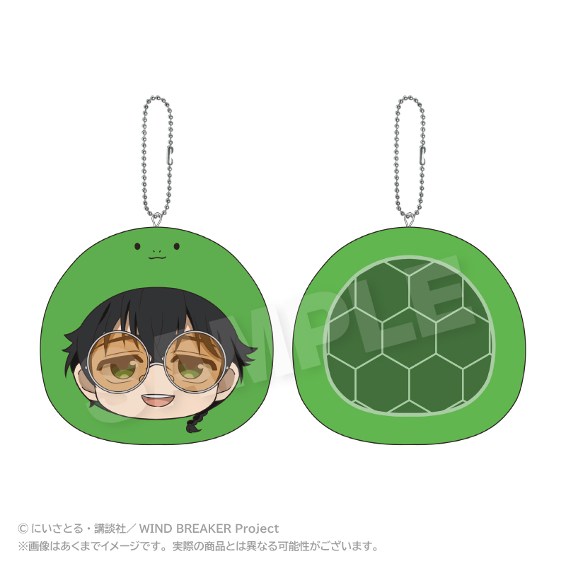 【ステラノーツ】WIND BREAKER まるめいつクッションキーホルダー 十亀 条
