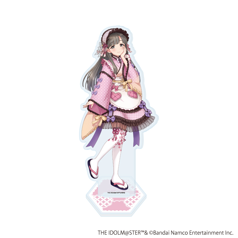 【A3】アクリルスタンド「アイドルマスター シンデレラガールズ」16/小早川紗枝 和洋可憐ver.（描き下ろしイラスト）