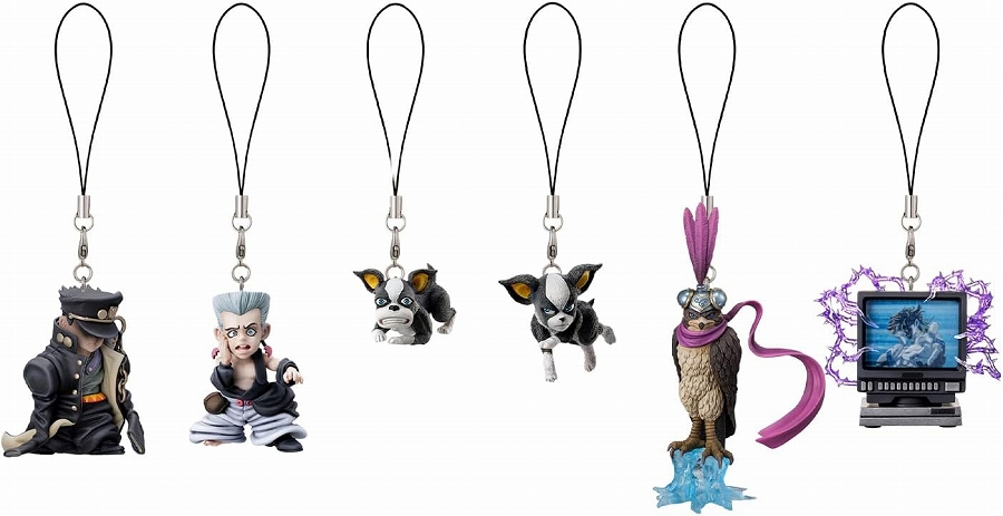 【メディコス・エンタテインメント】超像マスコットストラップコレクション アニメ『ジョジョの奇妙な冒険 スターダストクルセイダース』 1BOX入数：6