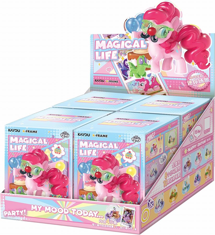 【KAYOU】マイリトルポニー -ミニフィギュア シーン-001-JP 1BOX入数：4