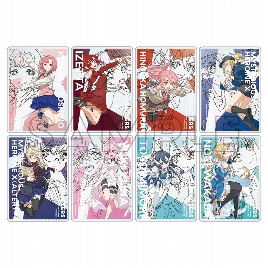 【KADOKAWA】abec/BUNBUN 20th Exhibition CHARACTERS トレーディングアクリルカード Ver.B