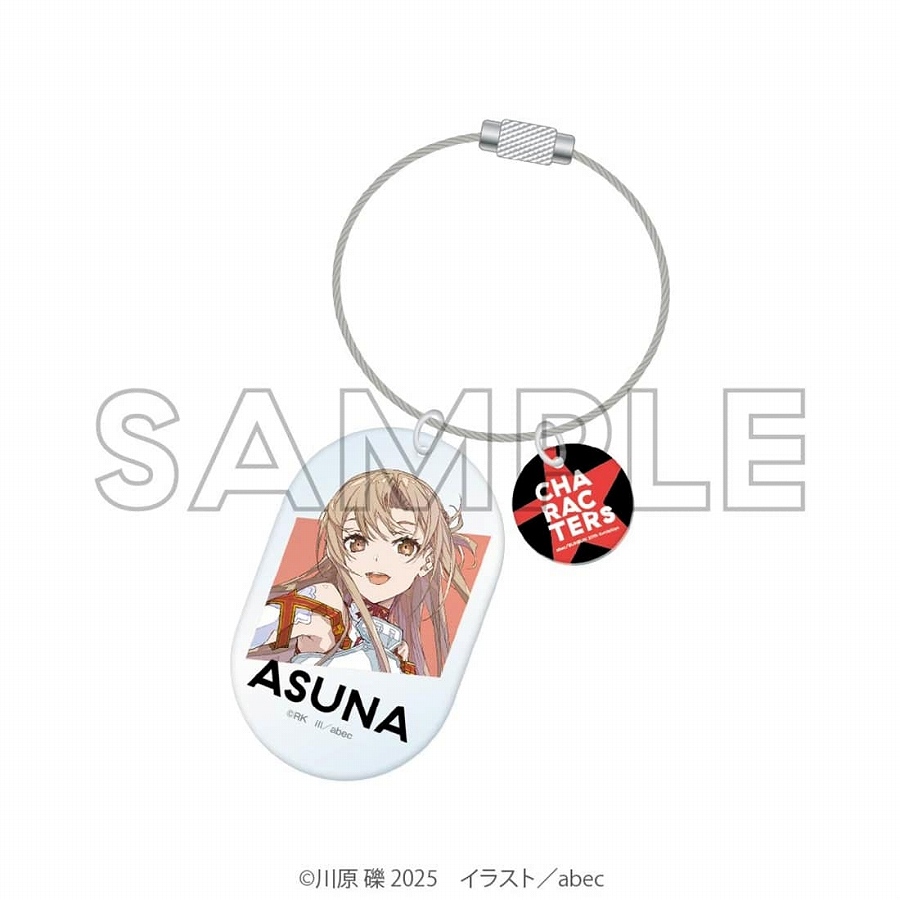 【KADOKAWA】abec/BUNBUN 20th Exhibition CHARACTERS アクリルキーホルダー 『ソードアート・オンライン』アスナ