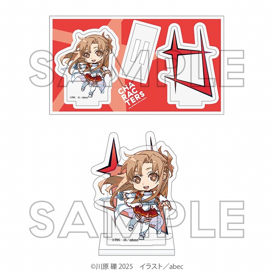 【KADOKAWA】abec/BUNBUN 20th Exhibition CHARACTERS ミニキャラアクリルフィギュア 『ソードアート・オンライン』アスナ