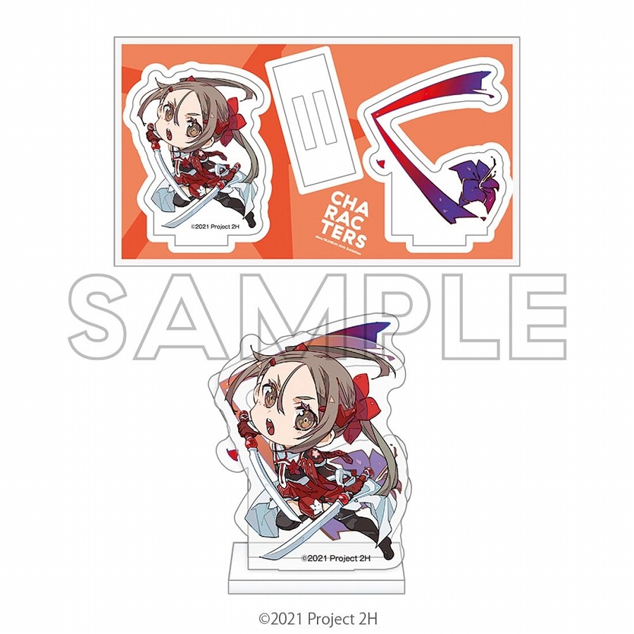 【KADOKAWA】abec/BUNBUN 20th Exhibition CHARACTERS ミニキャラアクリルフィギュア『結城友奈は勇者である』三好夏凜