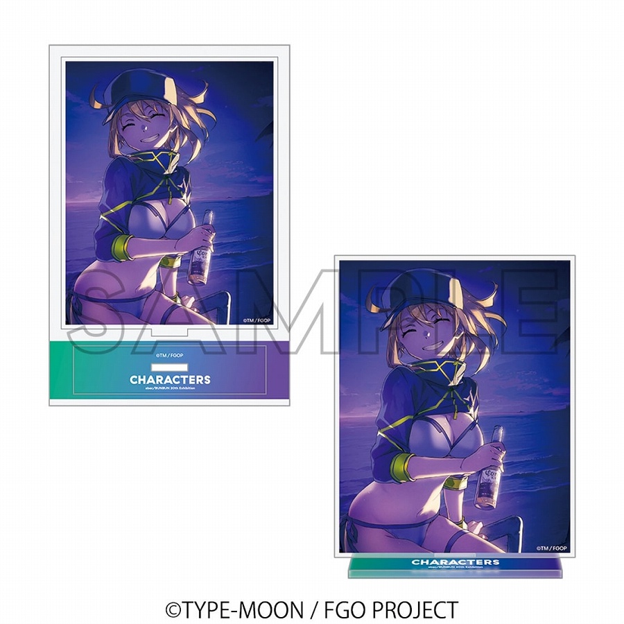 【KADOKAWA】abec/BUNBUN 20th Exhibition CHARACTERS アクリルコレクションスタンド 『Fate/Grand Order』A