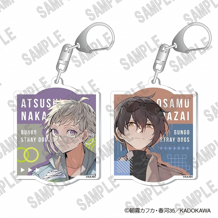 【KADOKAWA】「文豪ストレイドッグス」アクリルキーホルダーセット（C107）