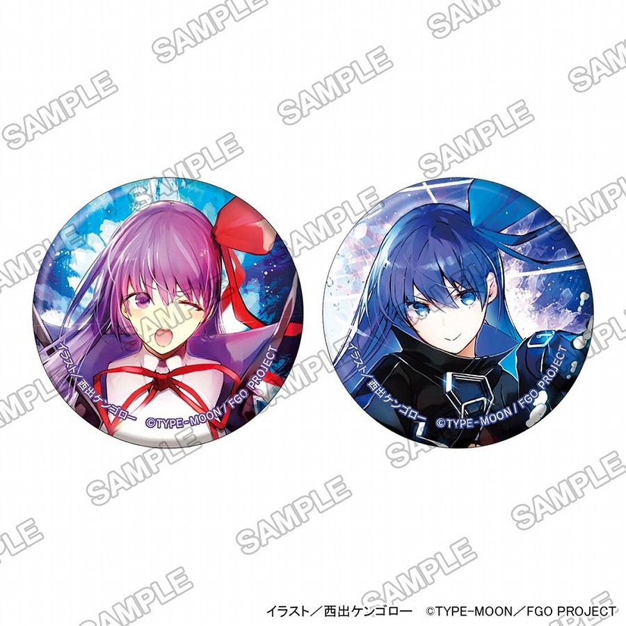 【KADOKAWA】Fate/Grand Order -Epic of Remnant- 亜種特異点EX 深海電脳楽土 SE.RA.PH C107 缶バッジセット1